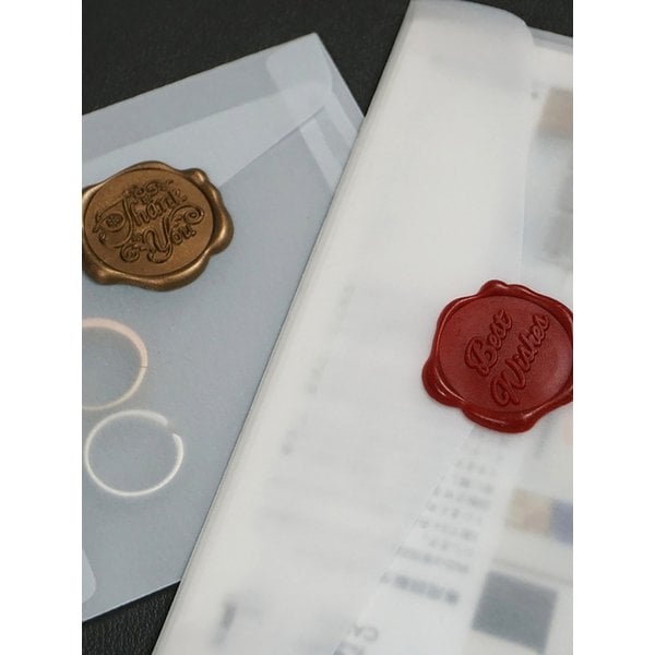 반투명 고품질 엽서 편지 초대장 기름 종이 봉투