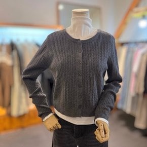 대구백화점레코브라운드넥 케이블 가디건(LC31F9KC533A)
