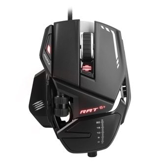 매드캣츠 [서린공식] MADCATZ RAT 6 PLUS 블랙 마우스