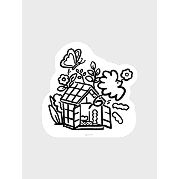 Coloring card (Bird)