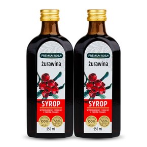 프리미엄로사 크랜베리 시럽 250ml 2병