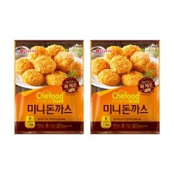 쉐푸드 미니돈까스 380gx2개