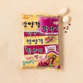 크라운 ◆크라운 밤/팥 양갱 10입 500g