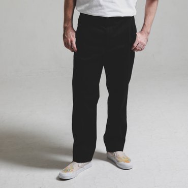 스테이지네임 Double stitch STG PANTS_BLACK