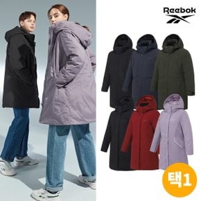 [REEBOK] NEW 리복 6LAYER 후드 롱패딩 남여 6종 택1 B_