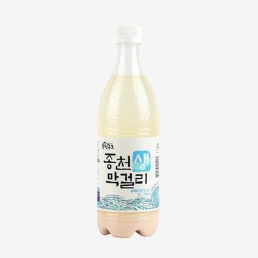 신세계 우리술 종천 생막걸리 6도 750ml