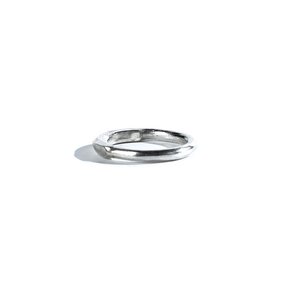 SEWN SWEN SILVER LINE TWIST RING