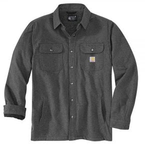 칼하트 RELAXED FIT FLANNEL SHERPA-LINED SHIRT JAC (105939-CRH) (릴랙스 핏 플란넬