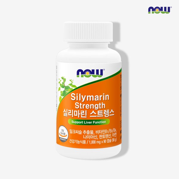 [나우푸드] 실리마린 스트렝스 (1,000mg x 90캡슐)