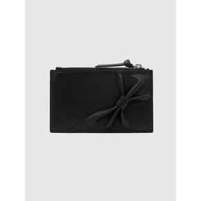 Bow Sheep Leather Cardwallet_Black