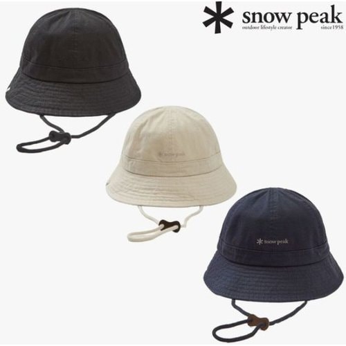 스노우피크 남녀공용 스노우피크 코튼 6패널 버킷햇 (S23FUFBH51) 정상가59,000
