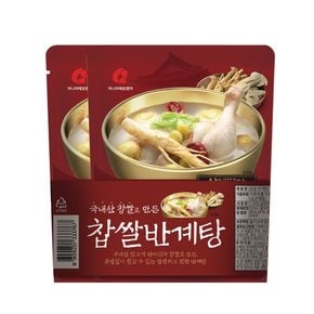 국내산 찹쌀로 만든 찹쌀반계탕 600g+600g