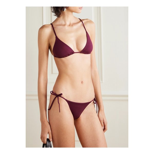 에레스 레 에센시엘 말루 비키니 브리프 버건디 46376663162933921