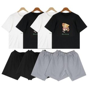 남녀공용 농구곰 데일리 홈웨어 잠옷세트 (8428857A)