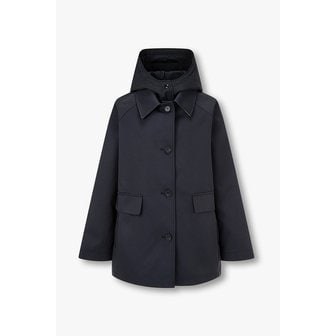 VOV 패딩 후드 본딩 하프 자켓 7156110003146