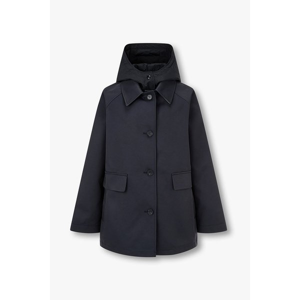 패딩 후드 본딩 하프 자켓 7156110003146