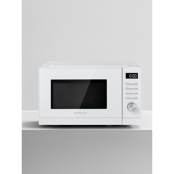 23L 무회전 플랫 전자레인지 MWR-1502EF 화이트