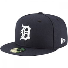 뉴에라 59Fifty Cap - AUTHENTIC MLB Detroit Tigers navy