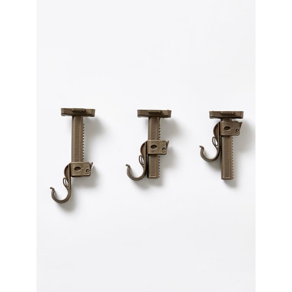 커튼액세서리 길이조절브라켓 3개입 그레이