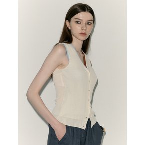 AR_Contrast v neck knit_IVORY