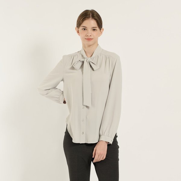 [여주점] 타이 블라우스 B5C8B430