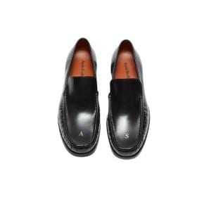 Leather Loafers (Black)