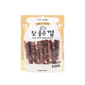 애견 참좋은껌 우유오리 스틱껌 24p 치석제거껌 (WC7865A)