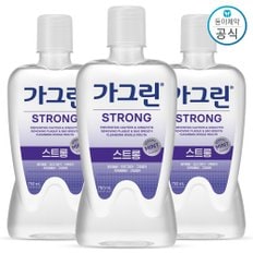 가그린 스트롱 750ml x3개