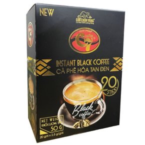 해외 베트남 커피 C7 블랙 인스턴트 커피 무설탕 50g(2.5gX20팩) INSTANT BLACK COFFEE  prns