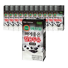 정식품 베지밀 뼈에좋은 칼슘두유 검은콩 190ml 72개