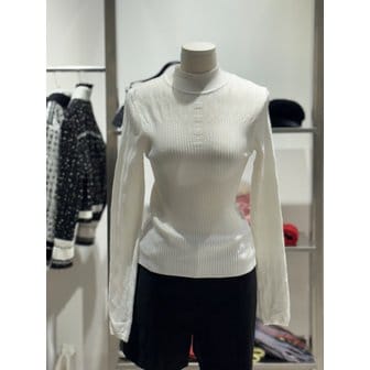 에고이스트 [여주점] 뷔스티에 라인 조직 슬림핏 니트ER1KL161