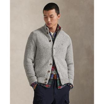 폴로 랄프 로렌 남성 울 블렌드 모크넥 카디건(MNPOSWE16822372020)