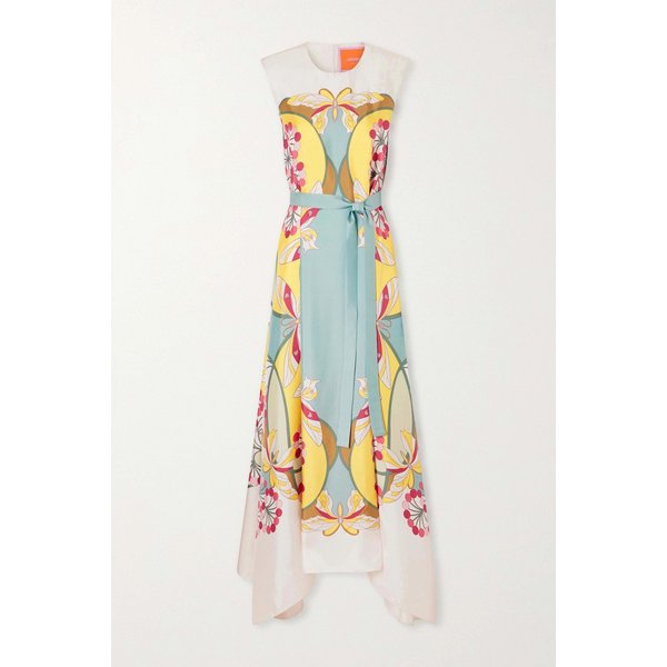 라더블제이 산 카를로 벨티드 플로럴 맥시 원피스 46376663163024306