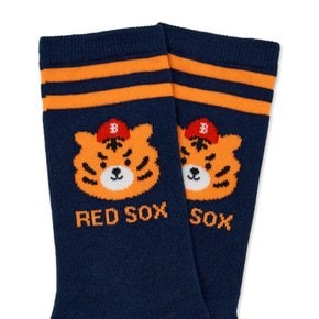 (공식)26N 메가베어 프렌즈 크루 양말 BOS (Navy) 7ASOC046N-43NYS