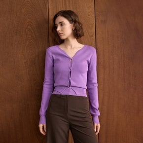 YY_Temperament knitted slim cardigan