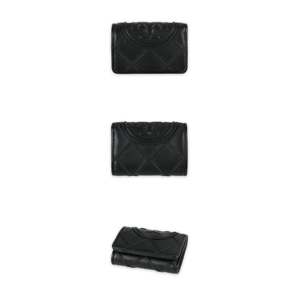 24FW 토리버치 반지갑 156558 001 Black