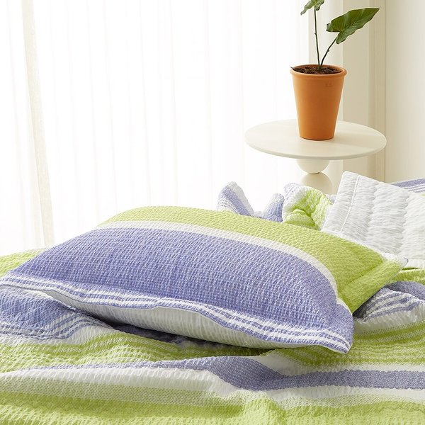 리브린 쥬씨 시어서커 여름 베개커버 40x60