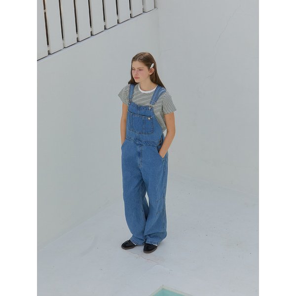 [리퍼브]ANC WIDE DENIM OVERALL