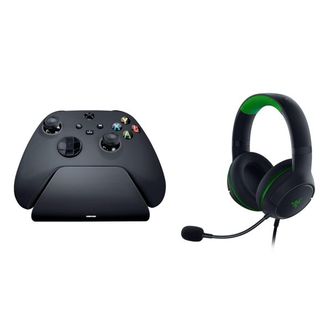  미국 레이저 헤드셋 Razer Legendary 듀오 Bundle for Xbox Kaira Wireless Headset and Quick C