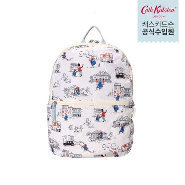 캐스키드슨 폴더웨이 백팩 - 패딩턴 고우즈 투 타운 에크루 (CK-BN07806)