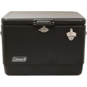 일본 콜맨 쿨러 박스 Coleman 54QT Midnight Steel Belt Cooler 1539138