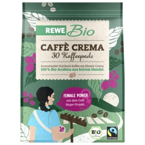 독일 REWE 레베 친자연 크레마 커피패드 219g 30개