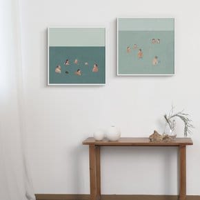 그림액자 The Swimmers I / 엠마 스카비