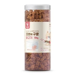 뷰인더펫 강아지간식 오븐에 구운 닭고기 700g