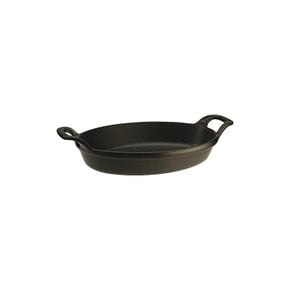 staub 스토우브 오벌 스태커블 디쉬 블랙 37cm 주물 호로우 철 일본 정규