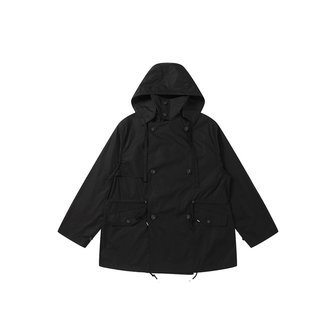 Solew 리버티 하프 트렌치 코트_블랙