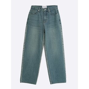 STRAIGHT MILK DENIM PANTS