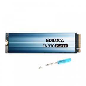 Ediloca EN870 SSD 2TB PCIe 4.0 NVMe M.2 2280 PS5 7450MBs 6750MBs 3D NAND TLC SSD SLC 작동