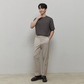 테이퍼드 하프 밴딩 슬랙스_4colors