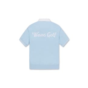 WAAC(왁골프)Men Jersey Collar Knit Polo _WMWAM24201LBX